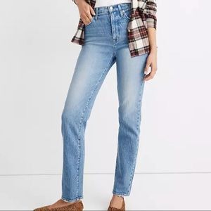 Madewell classic straight jean